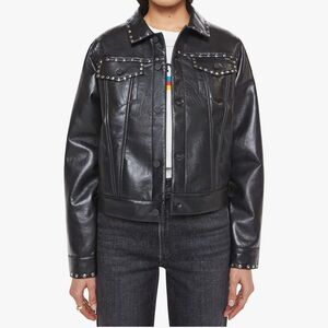 The Bruiser - Mother brand leather studded jacket